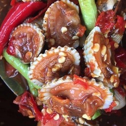 ตำหอยแครง