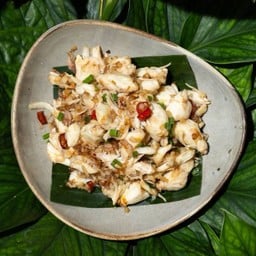 เนื้อปูผัดพริกสด