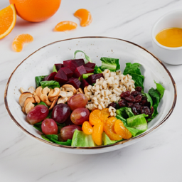 Fruity Salad with Orange Sauce (สลัดผลไม้ซอสส้ม)