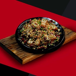 หมูสามชั้นคั่วพริกเกลือ