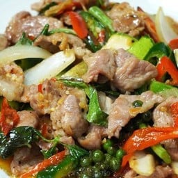 ผัดขี้เมาหมู