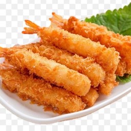 กุ้งตอร์ปิโดชุบแป้งทอดกรอบ ( 3 )
