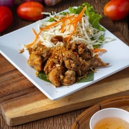 ไส้ตันทอดกระเทียม