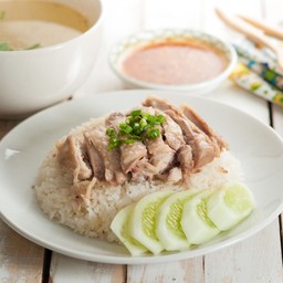 ข้าวมันไก่ต้ม