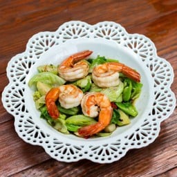 แขนงผัดกุ้ง