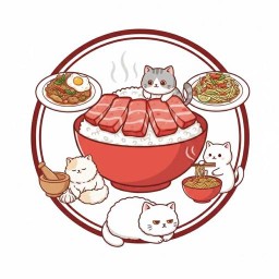 หนูน้อย หมูแดง(ที่มีกะเพราและส้มตำแซ่บๆ)