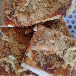 ปังปิ้งหมูหยองพริกเผา