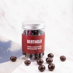 Dark Chocolate Macadamia Nuts (160g)