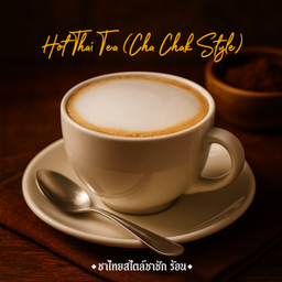ชาไทยสไตล์ชาชัก ร้อน