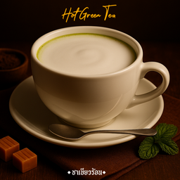 ชาเขียว ร้อน