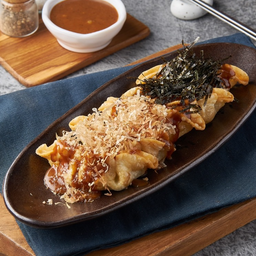 เกี๊ยวซ่าซอสโอโคโนมิยากิ