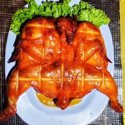 ไก่ย่างครึ่งตัว