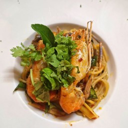 สปาเก็ตตี้ต้มยำกุ้ง