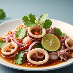 ยำปลาหมึก