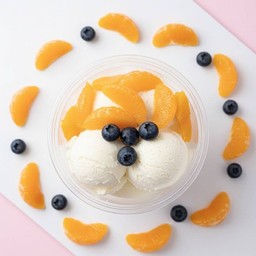 Double Greek orange & blueberry