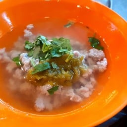 หมูสับเปล่าๆ ต้มบ๊วย สูตรร้านศรีเหลือง