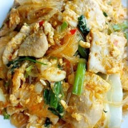 [อร่อยซ่ากับโค้ก] สุกี้แห้งหมู +  โค้ก ออริจินัล (กระป๋อง)