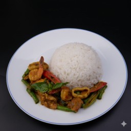ข้าวพริกแกงทะเล