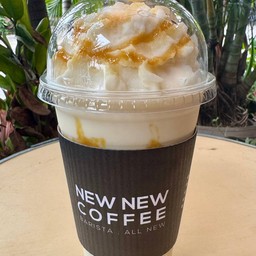 นมหมีน้ำผึ้งปั่น