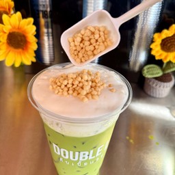 ชาเขียวเย็น + คุกกี้เนยสด