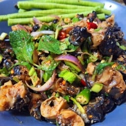 ก้อยหอยเชอรี่