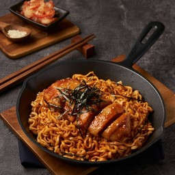 (สูตรใหม่!) มาม่าเกาหลีไก่เผ็ดซอสโกชูจัง