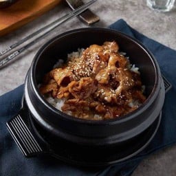 ข้าวหน้าหมูเกาหลี