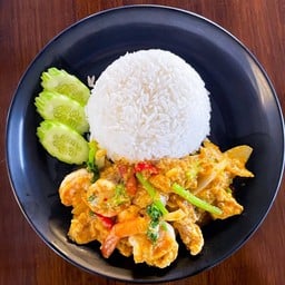 ข้าวผัดผงกะหรี่