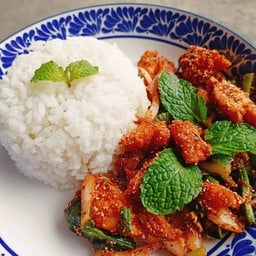 สรรหายำ ไก่กรอบ  (ติวานนท์ 25 )