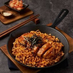 (สูตรใหม่!) มาม่าเกาหลีไก่เผ็ดซอสโกชูจัง