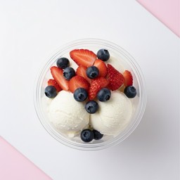 Double Greek blueberry  & strawberry