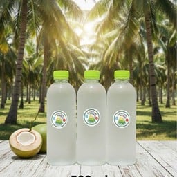 น้ำมะพร้าวน้ำหอมสด 100% (500ml) 3 ขวด