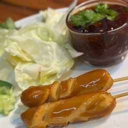 ไส้กรอกหนังไก่กรอบ (เล็ก)