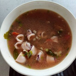 หมึกต้มตะไคร้ (2 คน)