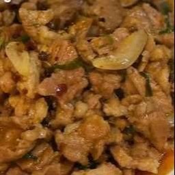 ผัดหม่าล่า (ราดข้าว)