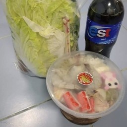 หมูกระทะ L(1400ml.) แถมฟรี เอสโคล่า440ml.