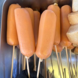 ไส้กรอกชีสหนังกรอบ