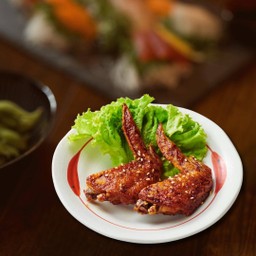 ปิกไก่ทอด ซอสถั่วเหลือง