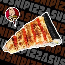 7892.Salmon Cheese Sushi Pizza