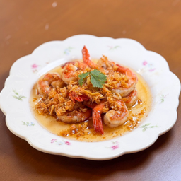 กุ้งทอดกระเทียม
