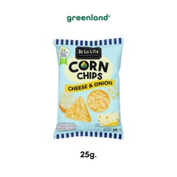 DELALITA Corn Chips รสชีสและหัวหอม (20g)
