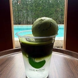 Coconut Matcha Float