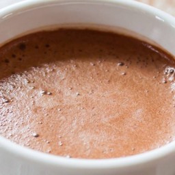 โกโก้ร้อน (ใส่แก้วยกดื่มไม่มีหลอด)