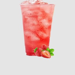 สตอเบอร์รี่มะนาวโซดา