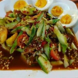 ตำแตง/ไข่เค็ม