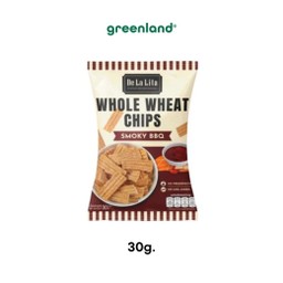DELALITA Whole Wheat Chips รสสโมคกี้บาร์บีคิว (30g)