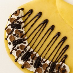 เครปเย็นโกโก้ครั้นช์+โอริโอ+ช็อคโกแลตชิพ