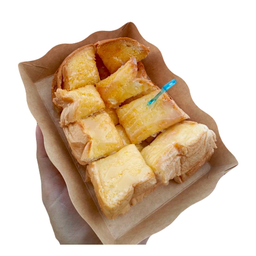 ปังแผ่นเนย+นม (2ชิ้น)