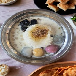 บัวลอย ไข่มุก นมสด