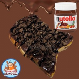 [ 1 แผ่น ] ปังปิ้งเนย นูเทลล่าxโกโก้ครั้นxซอสช็อค